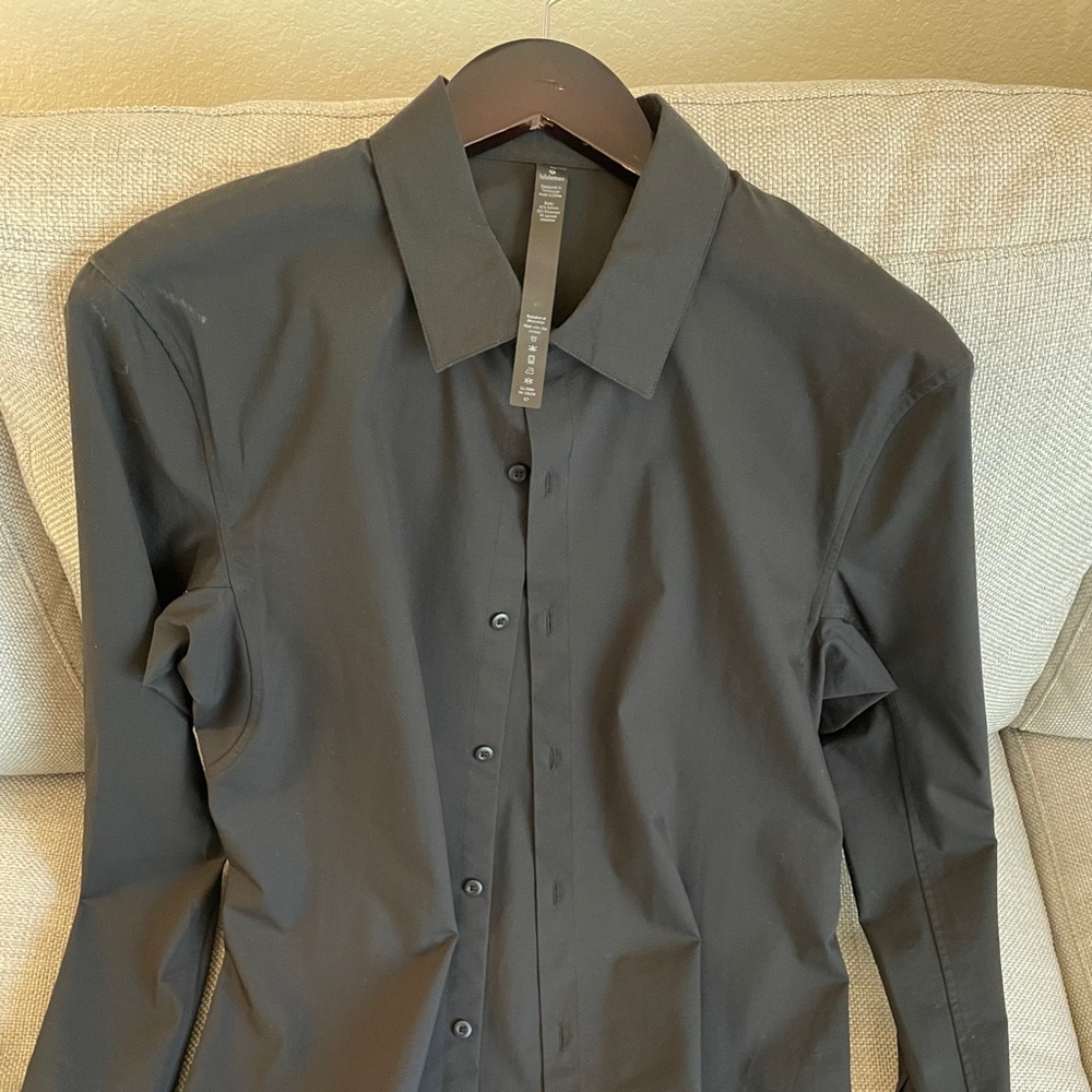 Lululemon Commission Long Sleeve Button Down, M